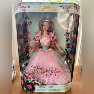 New Rose Barbie Fashion Doll Mattel 1999 Collector Edition 22337 1st in Series